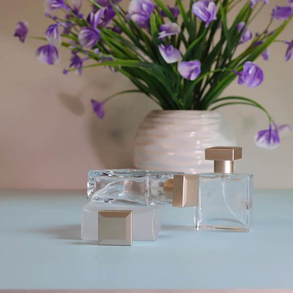 25ML50ML Delicate Glass Bottle High-Grade Perfume Bottle Cosmetics Spray Bottle Portable Travel Fragrance