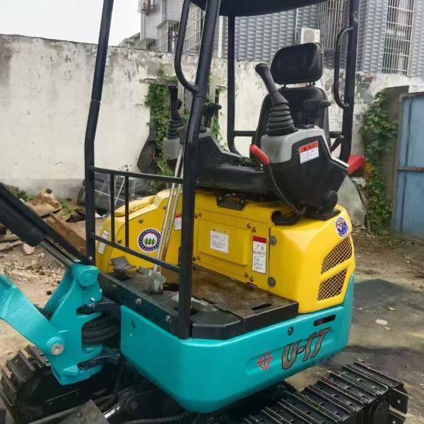 Excavadora mini Cat usada Kubota KX17 Motor de 8 toneladas de peso de operación
