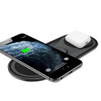 3 dans 1 Qi a certifié le chargeur sans fil de bureau pour le Se de série de montre d'Apple