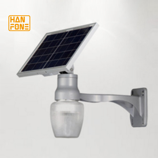 New Design Waterproof Rainproof IP65 12W LED Solar Light GardenLamp for Backyard Garden Park Road Streetlight Lighting
