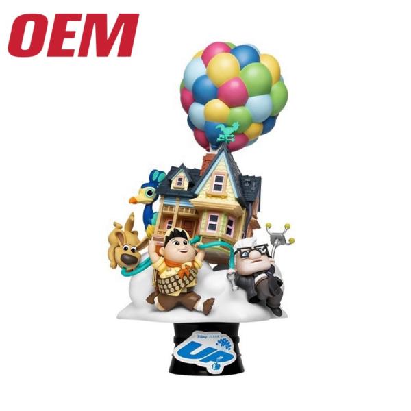 Customized 15cm  Scene Collection Toys With Base OEM PVC Classical Desk Decoration Figurines Made Plastic Models Factory