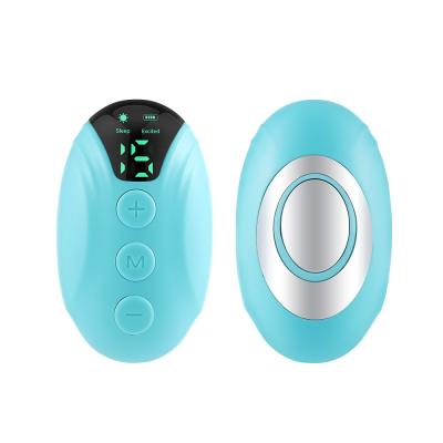 USB Rechargeable Mini Handheld Sleep Aid Device Instrument Blue Color Class I