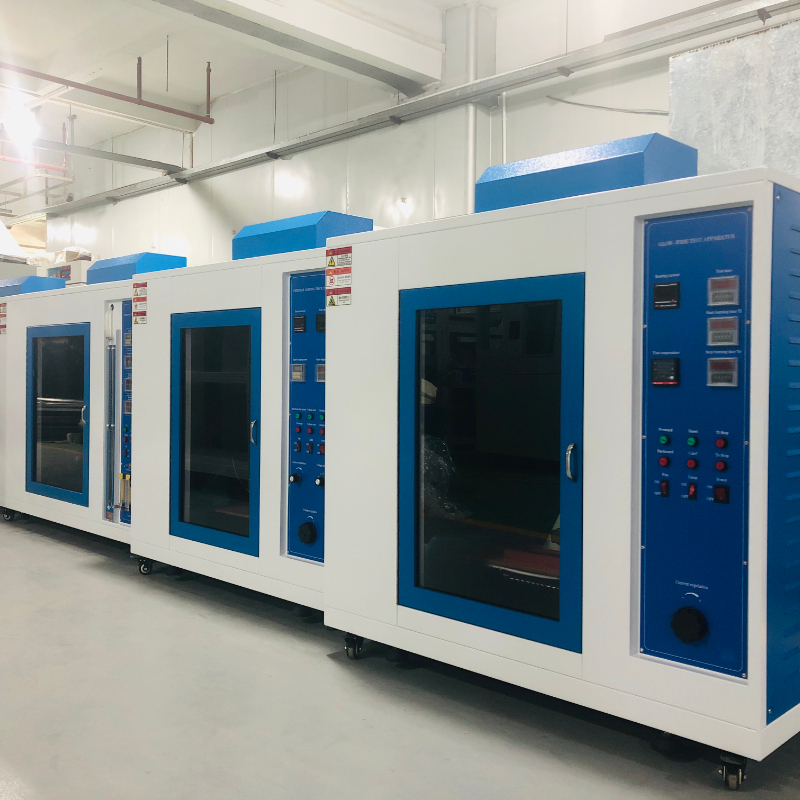 UP-5019 Glow Wire Flammability Test Chamber with 500℃ ~ 1000℃ Temperature Range IEC 60695-2-10 Compliant and Touch Screen Controller