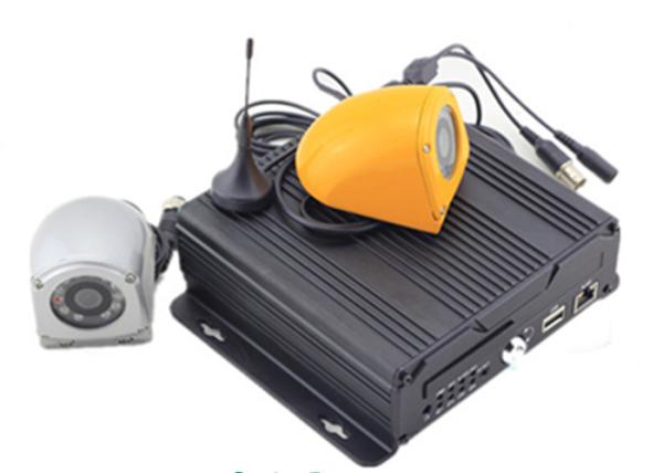 Dual 128G SD Card Mobile DVR For Car , Total Security System 1.3M 960P AHD Camera