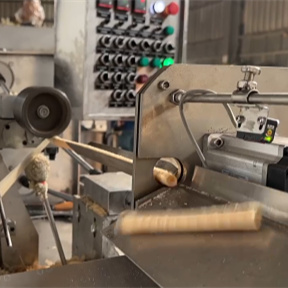 Commercial Bakery Equipment Automatic Egg Roll Making Machine with High Productivity
