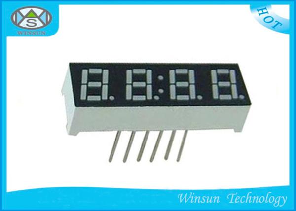 Electronic Number Display 0.4 Inch , Red The Clock 4 Digit Seven Segment Display