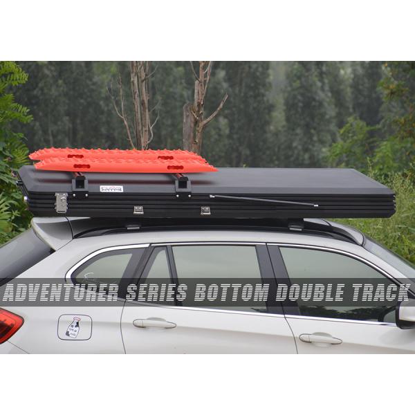 Roof Basket Outdoor Aluminum Hard Shell Roof Top Tent with LED Light Strop Cover Design