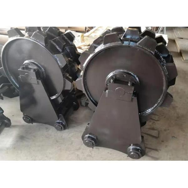 Колесо Компактор канавы кормила скида, колесо приложений экскаватора кота