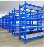 Customized 4 Layers Metal Warehouse Heavy Duty Pallet Shelves Racking Systems Cold Rolled Steel Supermarket Storage Rack