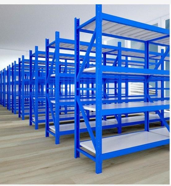 Factory Metal Boltless Stacking Rack Industrial Warehouse Storage Racks Shelves For Racking System