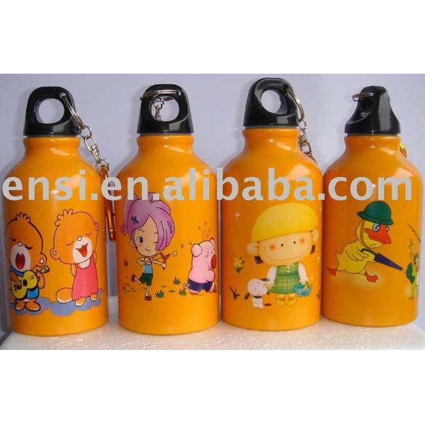 Promotional Sublimation Kids Sports Water Bottle Aluminum Material