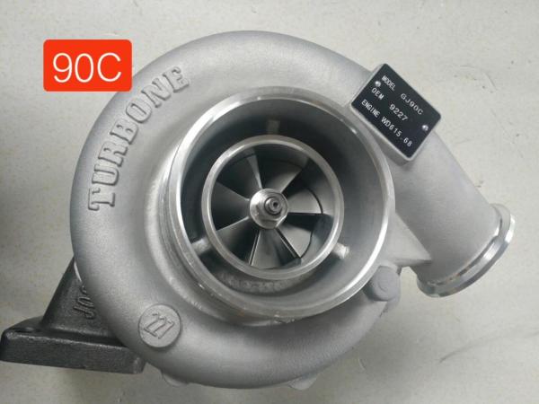 Hydraulic Turbocharger Excavator Engine Parts WD615 90C 61560118227 61561110227