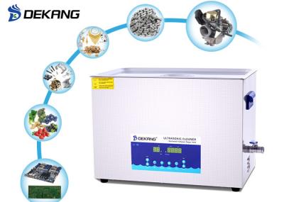 Smart Dual Frequency Ultrasonic Cleaner 22L Degas For Electrical Model Parts
