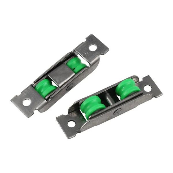 Material de rueda POM Upvc para ventanas de trabajo pesado Roller de puerta corredera para edificios de oficinas