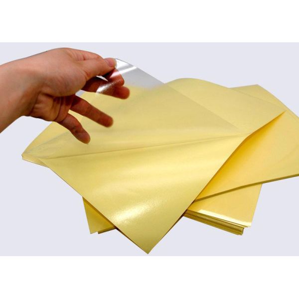 Vinyl Glossy Transparent PVC Label Sticker A4 Paper for Inkjet Or Laser Printer