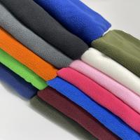 2 côtés de tissu de laine polaire brossé pour les femmes Jacket Vast 100% polyester teint 160gm chaud