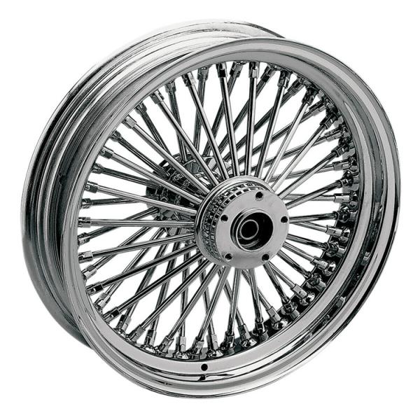 Natural Color Steel 18 x 3.5 Wheel Rim Fit for Harley and Fat Spoke Wheels