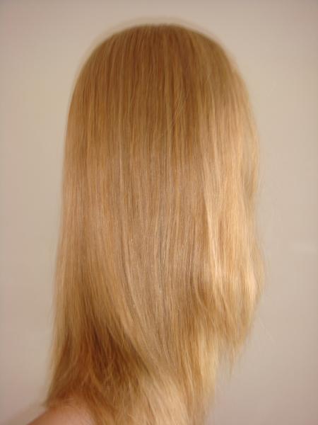 Les cheveux des dames Les pièces légères La densité de la chaleur Les perruques conviviales Partie moyenne