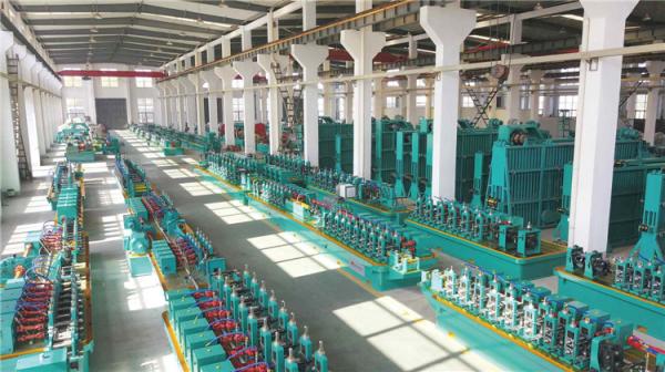 Energy Saving 2mm Gi Welded Tube Mill Line CE