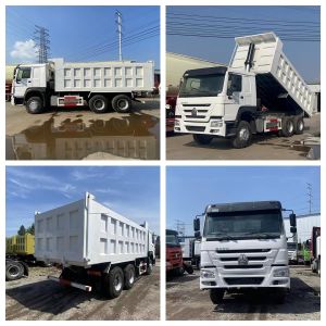 HOWO371 Used Dump Truck 35T Capacity 371HP Engine Well Maintained