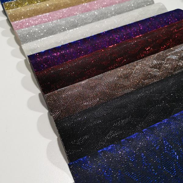 1.0mm Wallpaper 54/55' Anti Mildew Glitter Leather Fabric