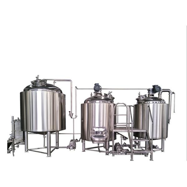 Siemens PLC Control 1000L SUS304 Beer Brewing Equipment