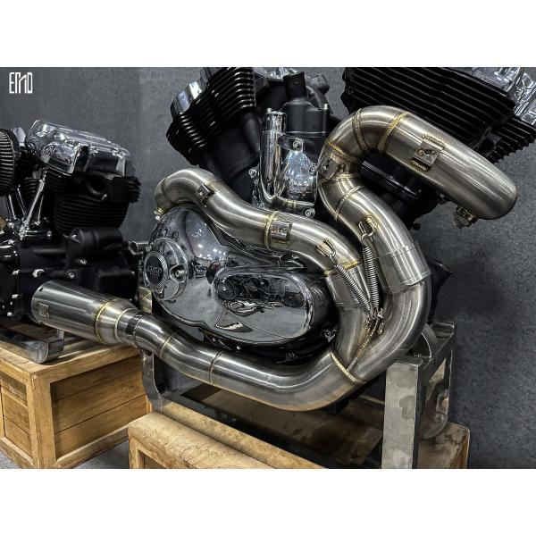 Универсальная выхлопная труба для мотоциклов из нержавеющей стали Softail Exhaust V-Rod