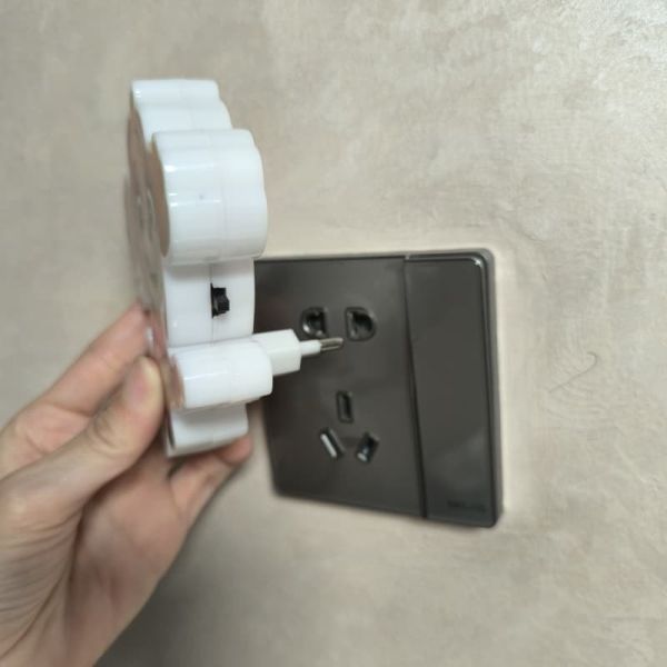 Plug In Night Light Lamp Power Source Plug in LED Bulb  Offering Soft Lighting for Bedrooms