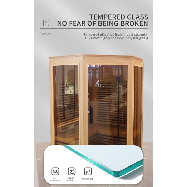 Luxury Traditional 5-6 Person Himalayan Salt Dry Sauna