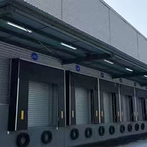 24dB Industrial Overhead Sectional Door 40mm 50mm 80mm For Commercial Vehicle Depots