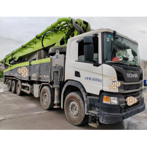 2020 Zoomlion 67m on Scania Chassis Concrete Boom Pump Truck Mounted Pump in High Demand
