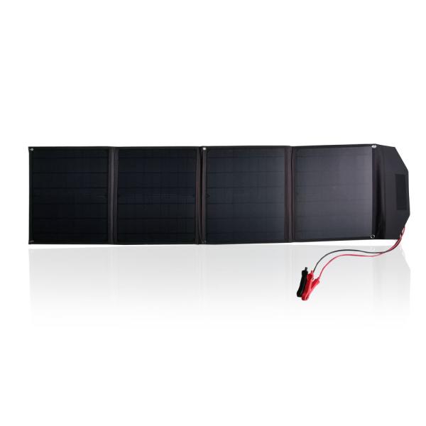 Custom Foldable Portable Monocrystalline Solar Panels 120W Mono PERC Solar Cell Charging Kit for Campers Motorhomes RV Outdoors