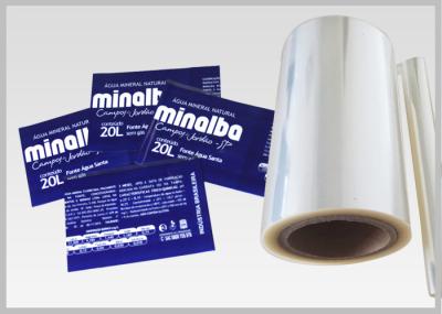 Filme biodegradável da etiqueta transparente de Polylactide, filme de psiquiatra imprimível da luva de corpo inteiro