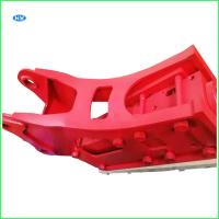 75mm Rod Red Hydraulic Hammer Machine pour Mini Excavator Q345B