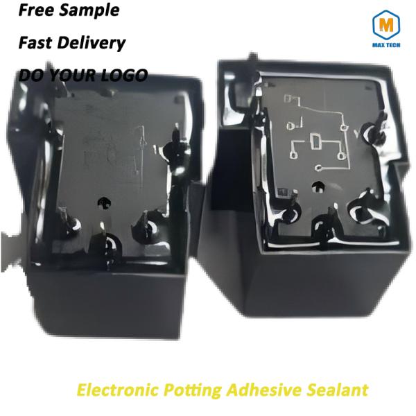 Two-component High Hardness Black Epoxy Resin Potting Adhesive Electronic Devices Electronic Components Epoxy Resin Potting