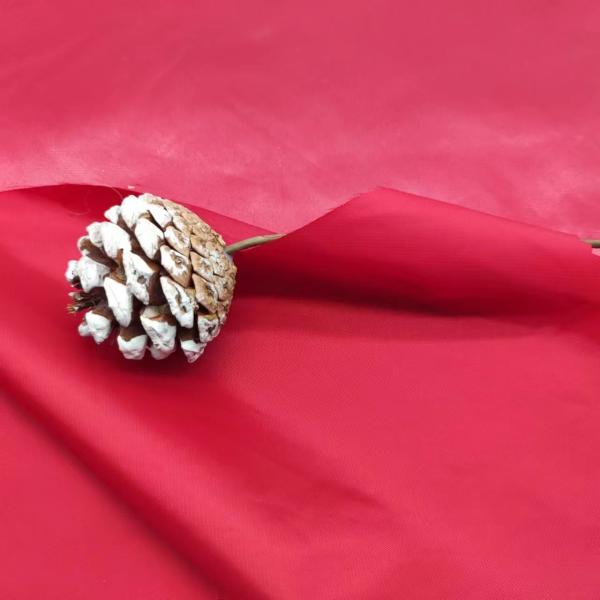 Dyed 50Dx50D 100% Polyester Raincoat Fabric Pd Wr Light Pu Ws Finished Waterproof