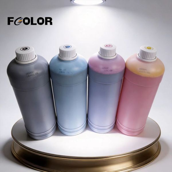 FCOLOR Dye Ink 1000ml Bottle for Designjet 5000 5800 HP 5500  Printer 6 Colors Water Based Refill Factory Direct