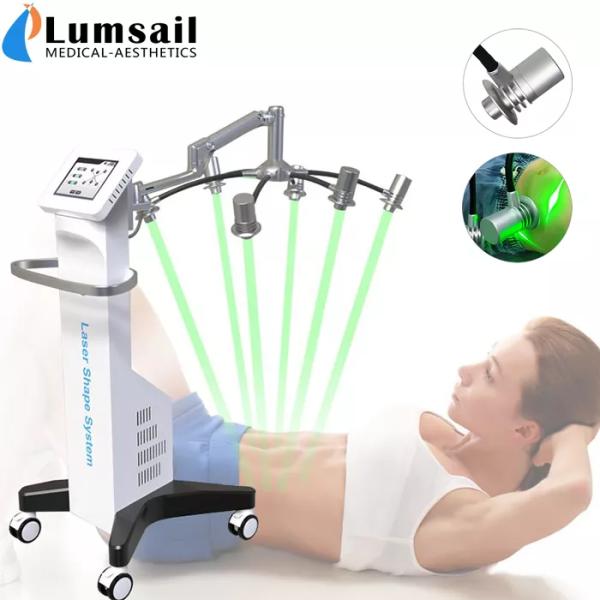 Laser Beauty Body Slimming Machine Non Invasive 6D Fat Removal 532nm