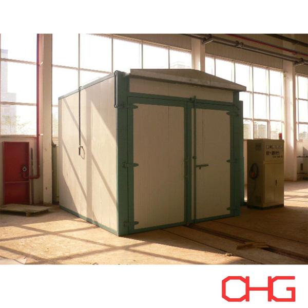 Professional Powder Coating Equipment Curing Baking Oven Polymerization Chamber