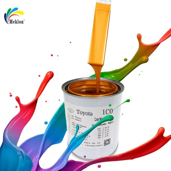 Pintura para coche resistente al desgaste, color champán claro, bajo VOC