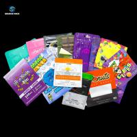 Sacs à gommes sucrés personnalisés Processus d'impression CBD Delta 9 Sac d'emballage