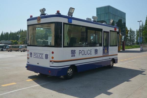 Public Police Office Special Purpose Vehicles , Mobile Patrolling Police Command Vehicles