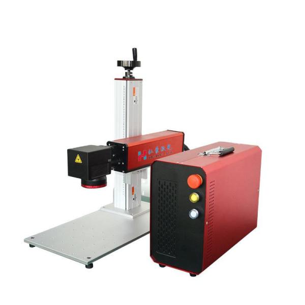 Bench-Top Fiber Laser Marking Machine for Mini Portable Laser Marker Ultraviolet Metal Glass Trophy Engraving and Coding