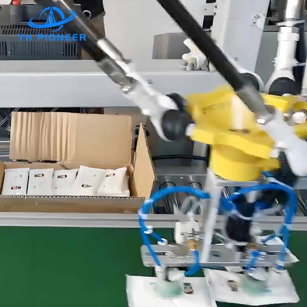 Высокая гибкость Машина для упаковки пакетов с паутиной с 30-120 упаковками в минуту