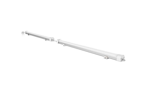 60W 150cm 7800lm White Linear Pendant Light Fixture  Easy Installation