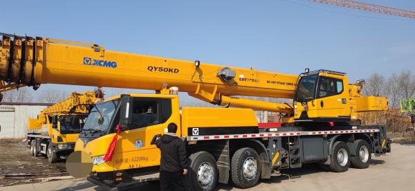 XCMG 50 Tons Truck Crane QY50KD 2021 50T Used Crane