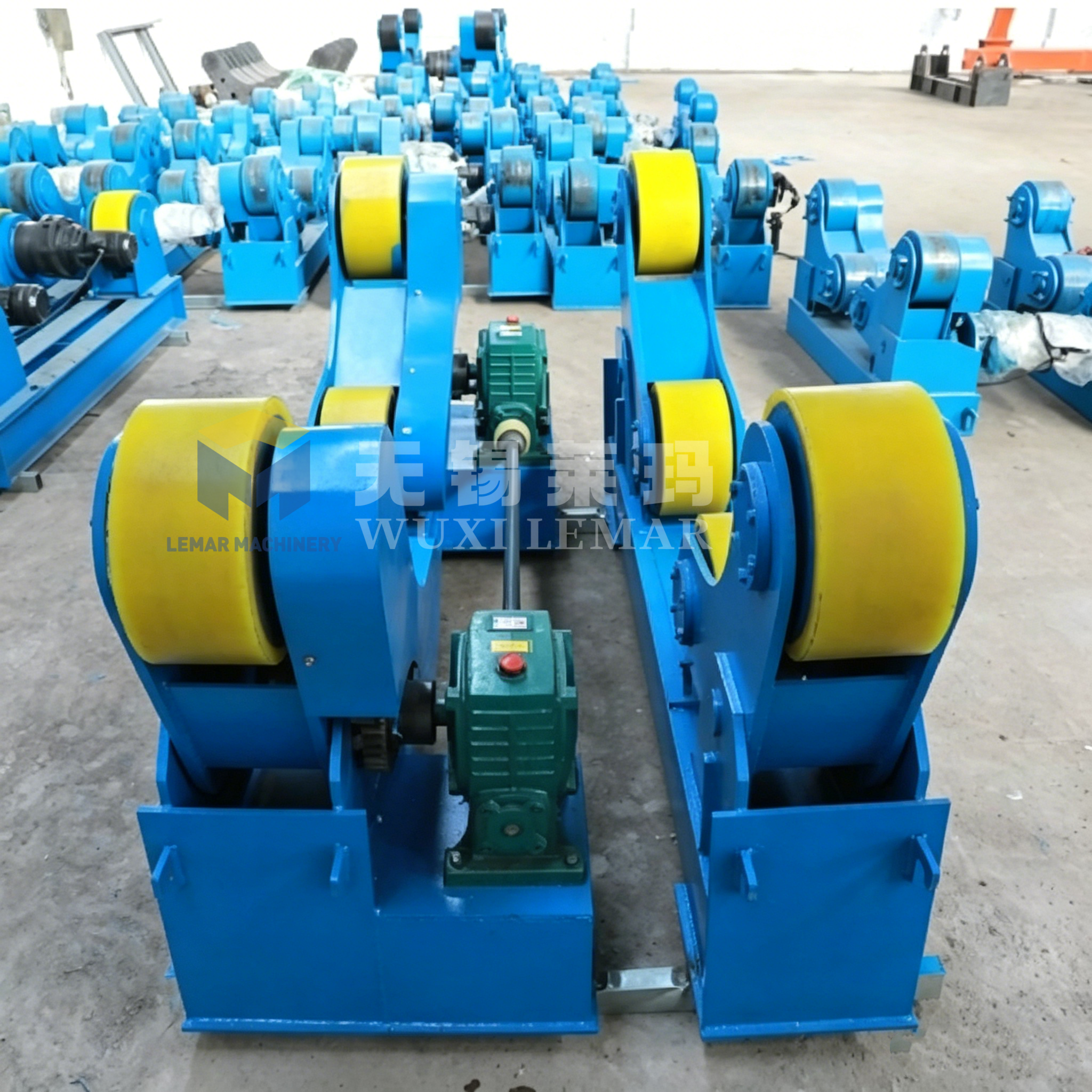 40 Ton Automatic Self‑Align Welding Rotator Pipe Cylinder Welding Equipment