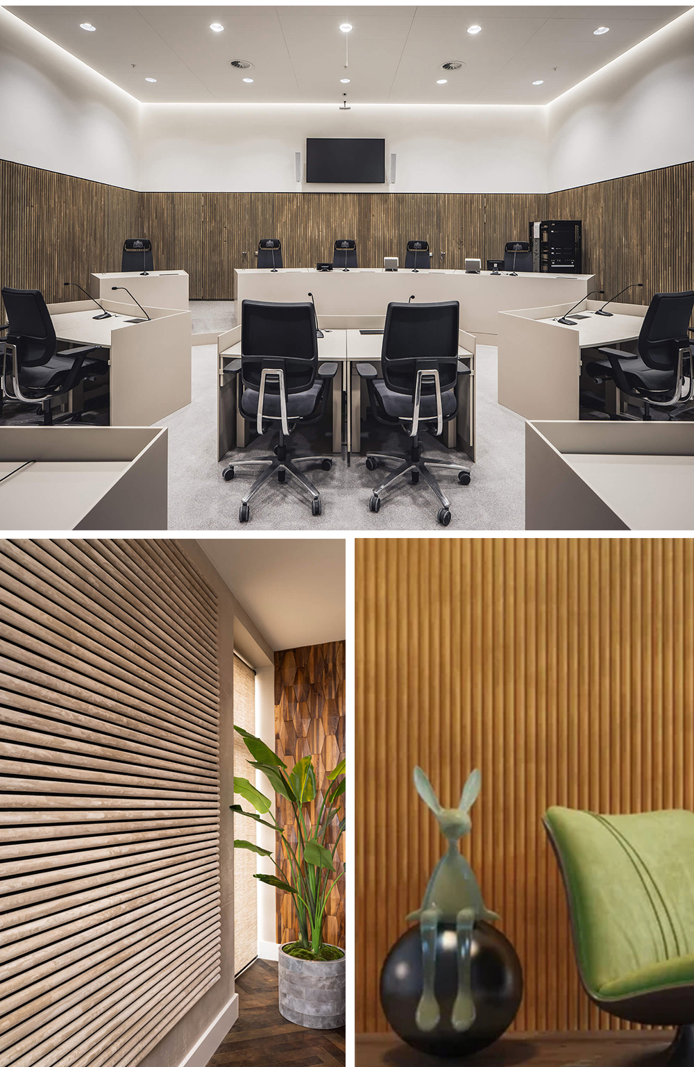 Wall Sound Absorption Fire Retardant Sustainable Suede Wrapped Acoustic Panel