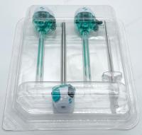 5 mm Kit de Trocar Óptico Disponível de Plástico Trocar Endoscópico Sem Lame
