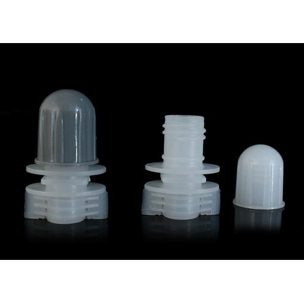 Peculiar Type Oval Plastic Spout Caps 12mm For Hair Beauty Paste Pouch